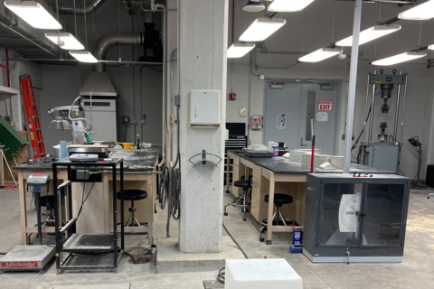 image of concrete lab in SC