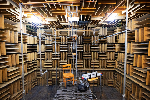 image of an anechoic chamber