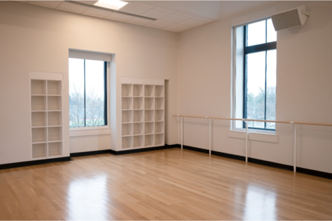 image of empty dance studio