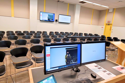 image of Web Enhanced Hybrid HyFlex Classroom from Purdue University