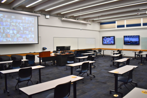 image of Web Enhanced Hybrid HyFlex Classroom from University of Florida