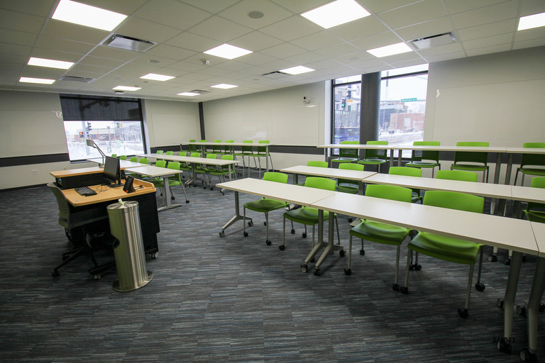Image of classroom S116 Lindquist Center