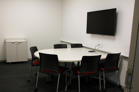Image of a small study room