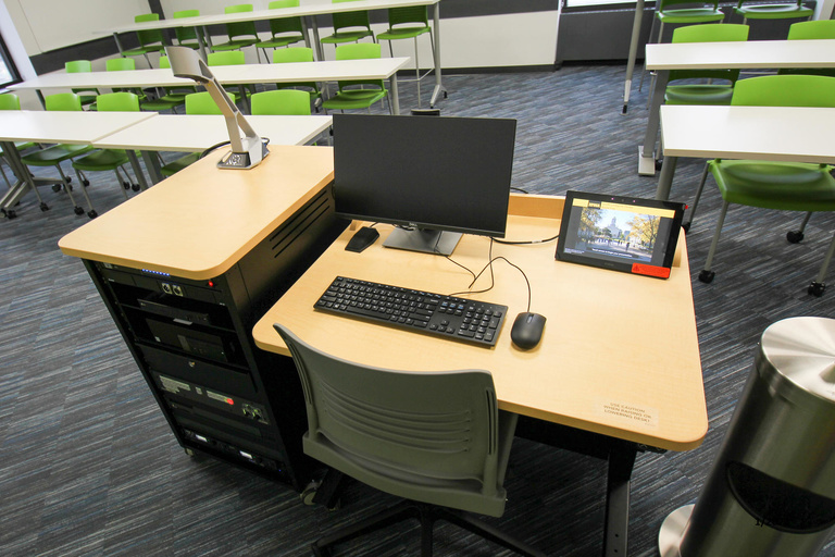 Image of classroom S116 Lindquist Center