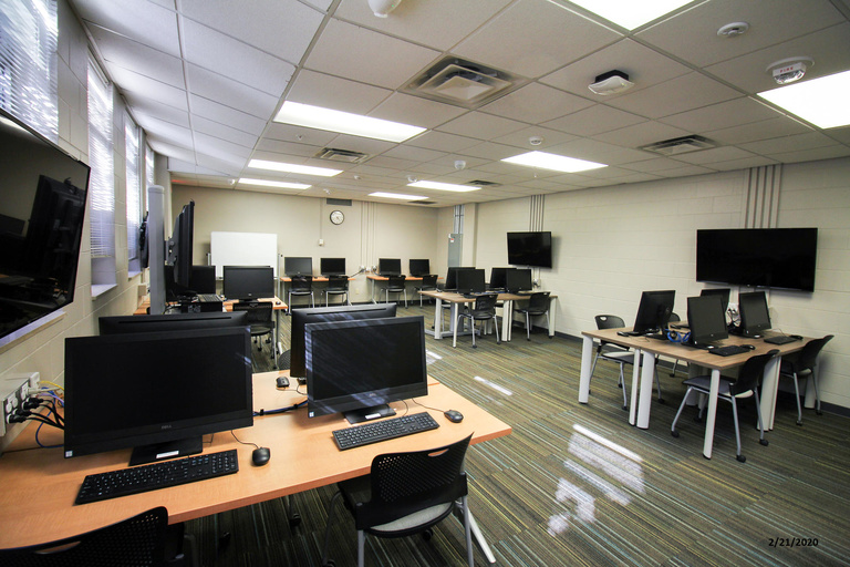 Photo of classroom 18A Phillips Hall