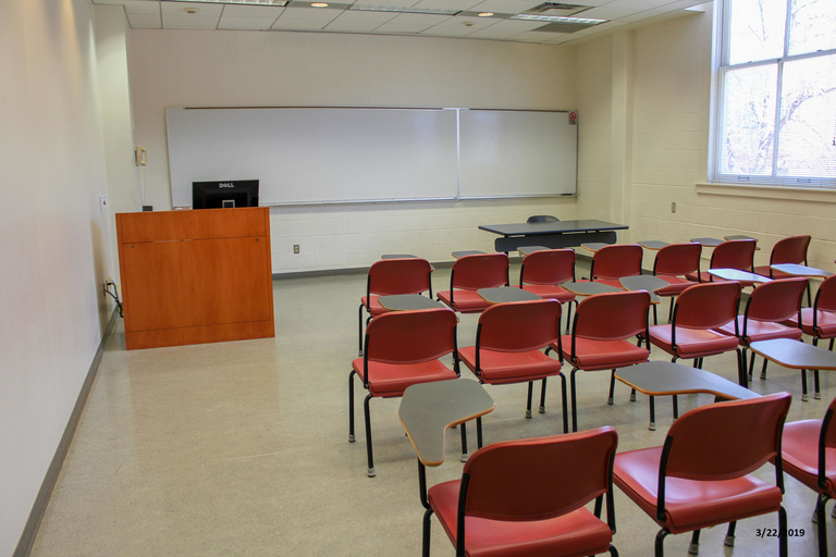 Photo of classroom 3026 Seamans Center