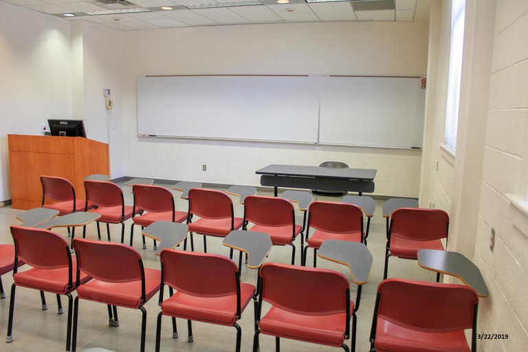Photo of classroom 3026 Seamans Center