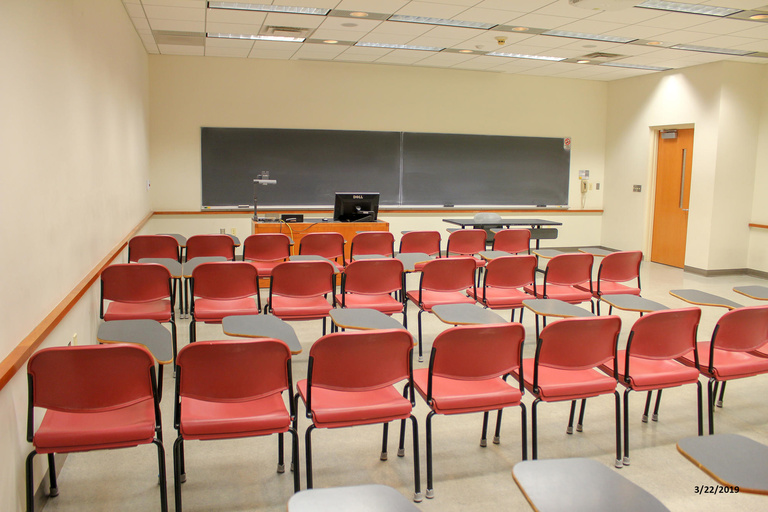 Photo of classroom 3321 Seamans Center