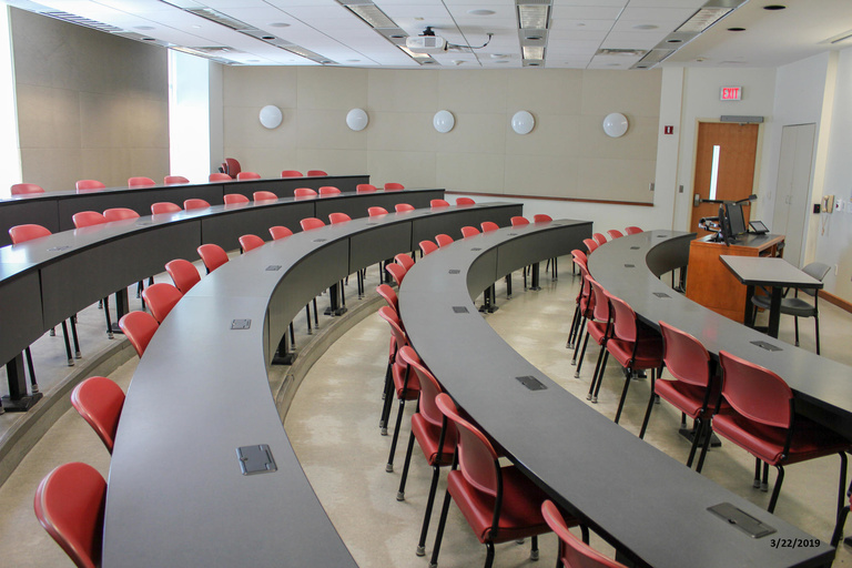 Photo of classroom 3505 Seamans Center