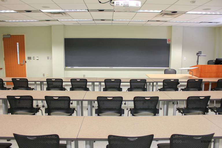 Photo of classroom 4030 Seamans Center