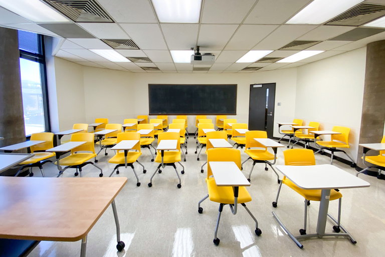image of classroom S302 Lindquist Center