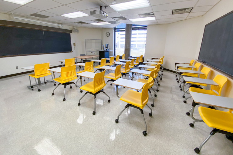 image of classroom S302 Lindquist Center