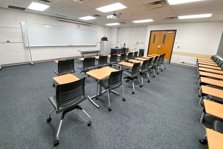 image of classroom 25 Phillips Hall