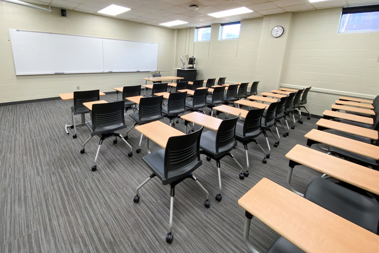 image of classroom 65 Van Allen Hall