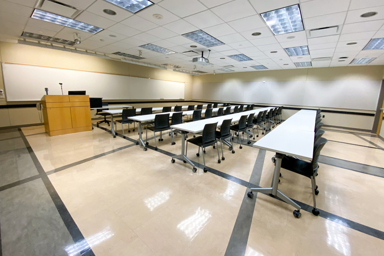 image of classroom C29 Pomerantz Center