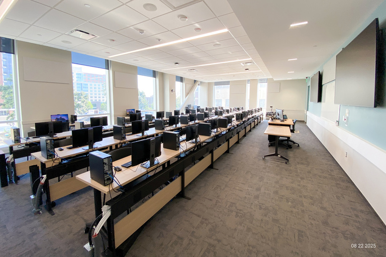 image of classroom 2000 health sciences academic building