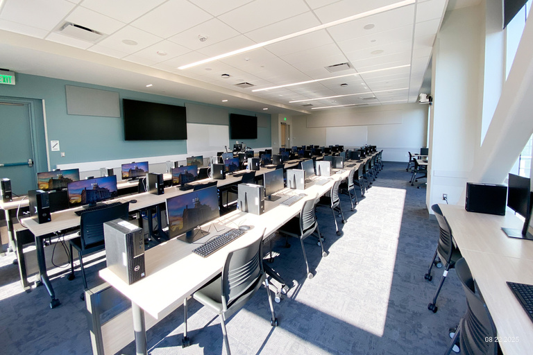 image of classroom 2000 health sciences academic building