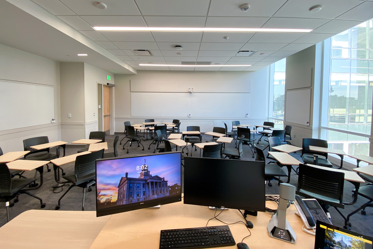 image of classroom 2008 health sciences academic building