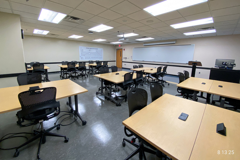 image of classroom W258 Chemistry Building