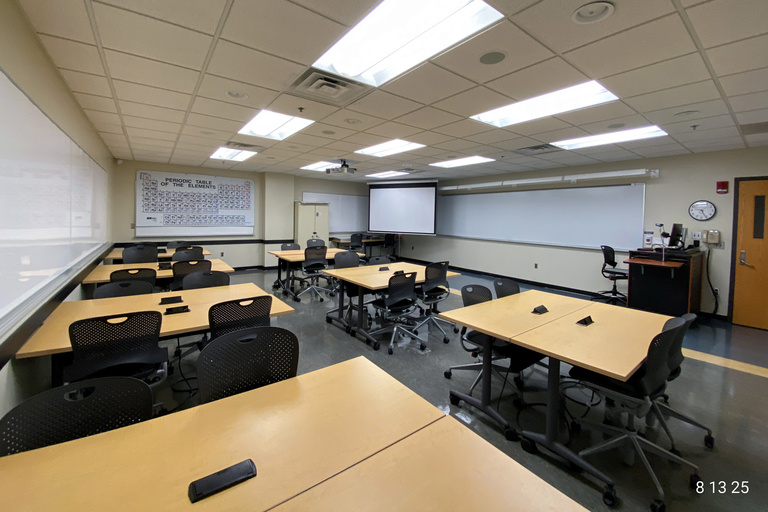 image of classroom E240 Chemistry Building