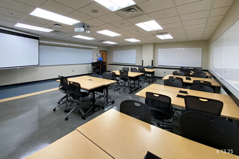 image of classroom E240 Chemistry Building