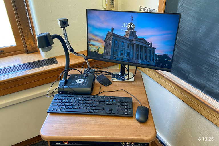 image of classroom 103 Schaeffer Hall