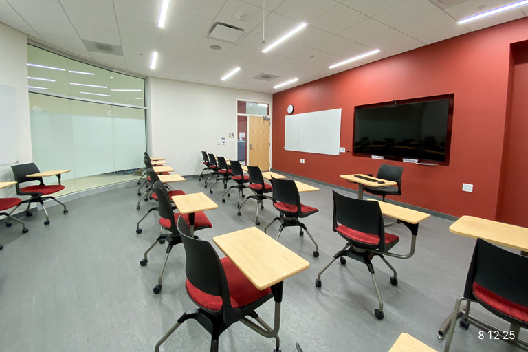 image of classroom 256 College of Pharmacy Building