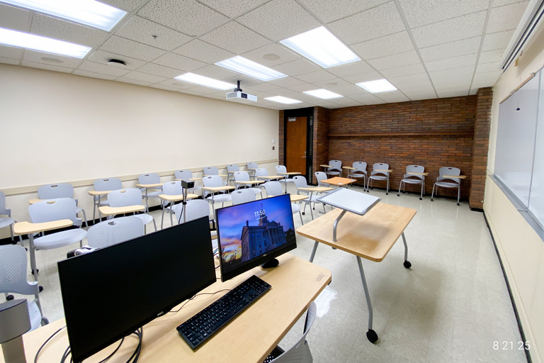 image of classroom 12 English Philosophy Building