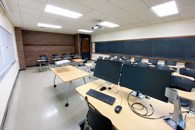 image of classroom 202 English Philosophy Building