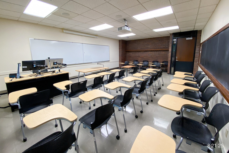 image of classroom 202 English Philosophy Building