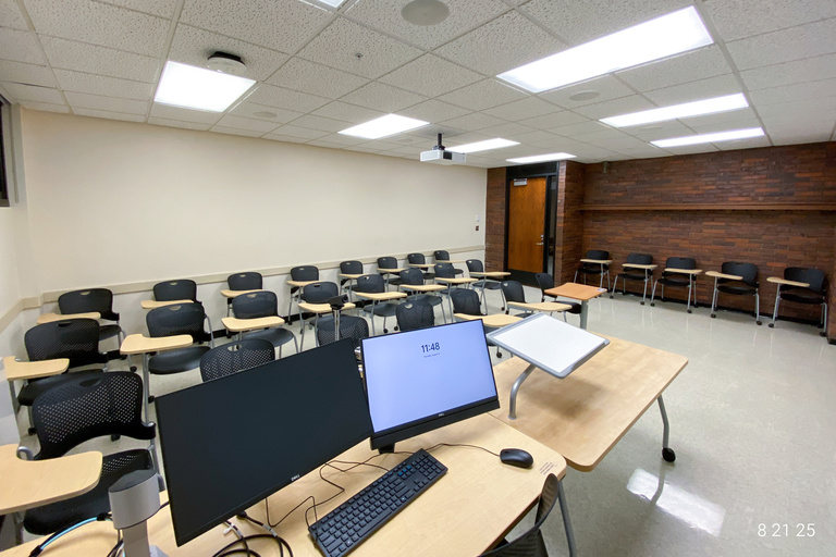 image of classroom 8 English Philosophy Building