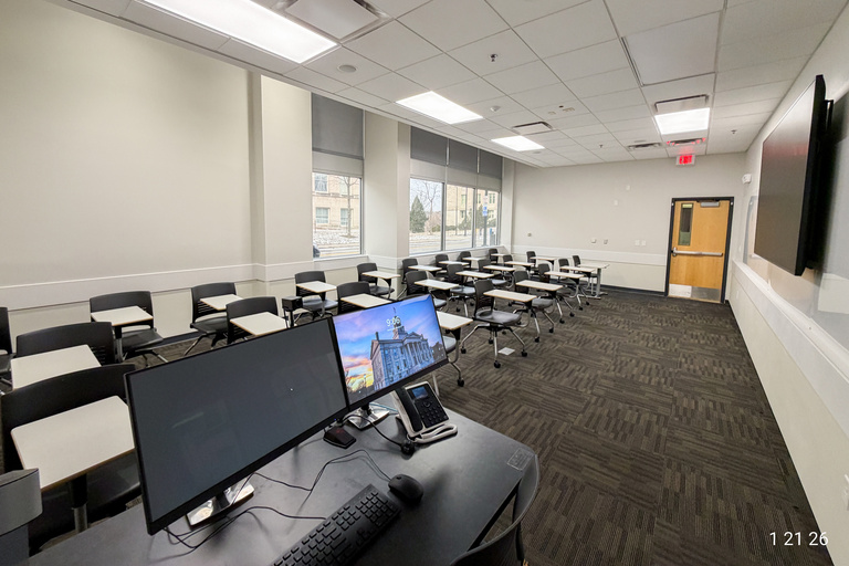 image of classroom 1117 University Capitol Centre