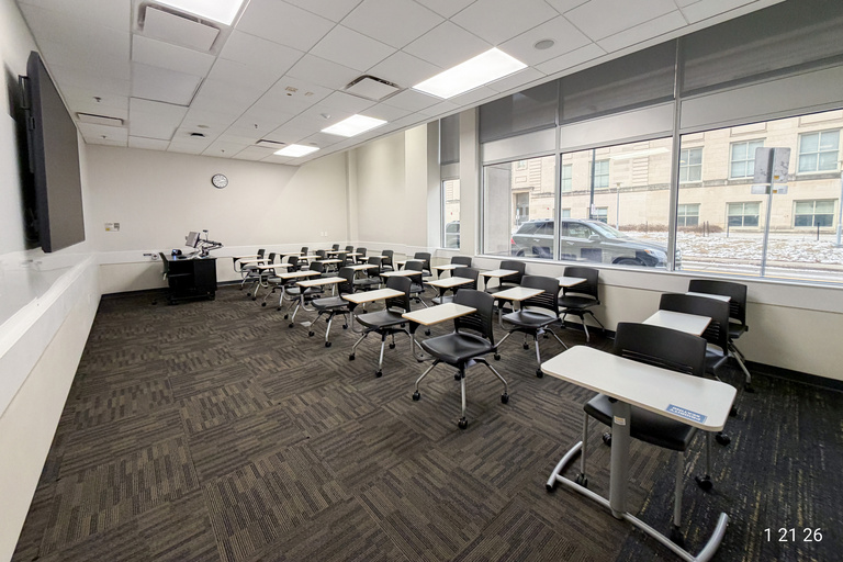 image of classroom 1117 University Capitol Centre