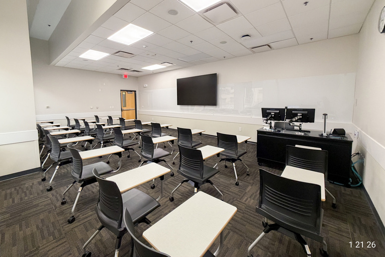 image of classroom 1117 University Capitol Centre