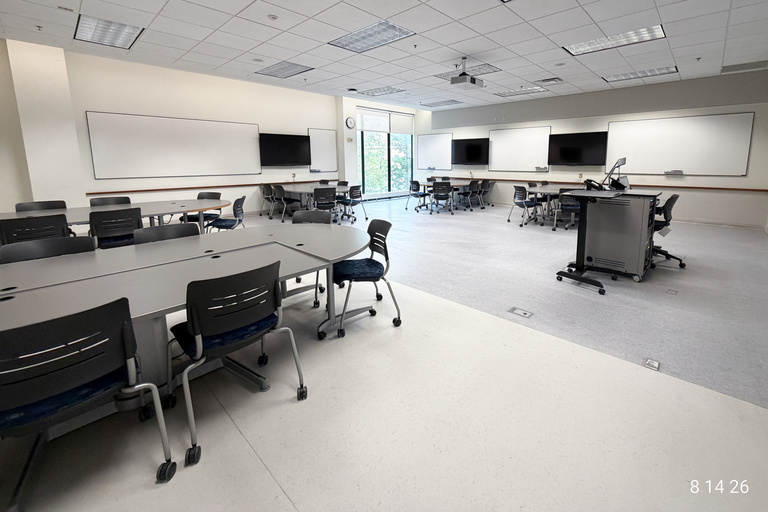 image of classroom 214 Blank Honors Center