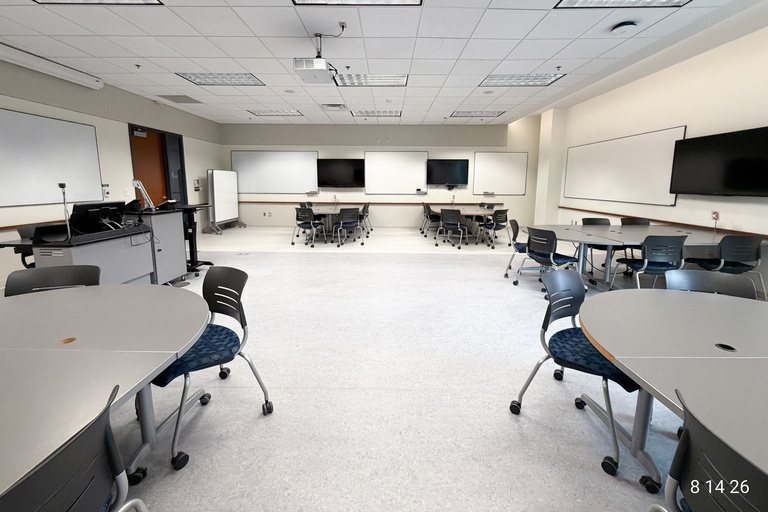 image of classroom 214 Blank Honors Center