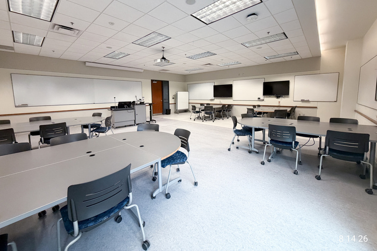 image of classroom 214 Blank Honors Center