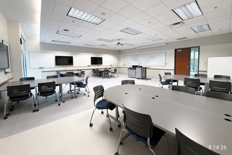 image of classroom 214 Blank Honors Center
