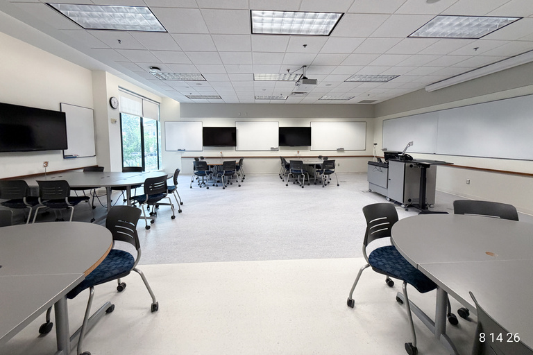 image of classroom 214 Blank Honors Center