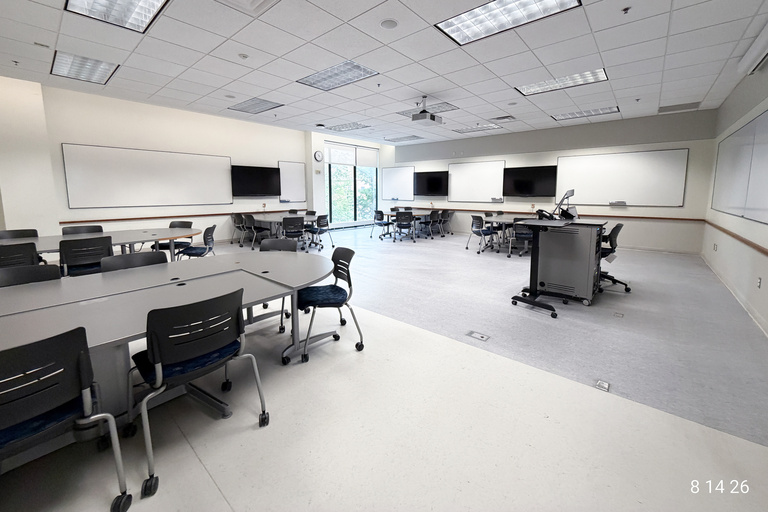 image of classroom 214 Blank Honors Center