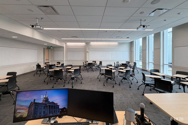 image of classroom 2501 Health Sciences Academic Building