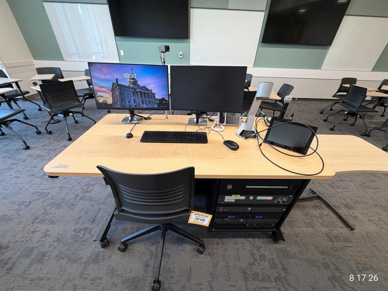 image of classroom 2507 Health Sciences Academic Building