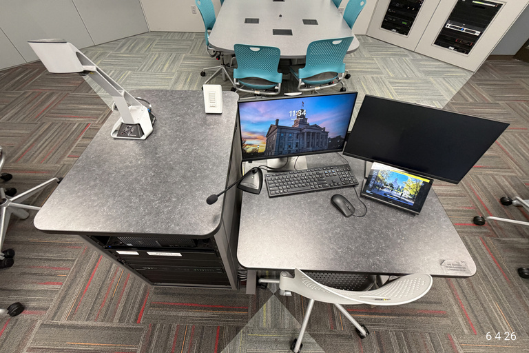 image of classroom N105 Lindquist Center