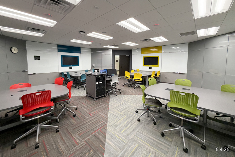 image of classroom N105 Lindquist Center