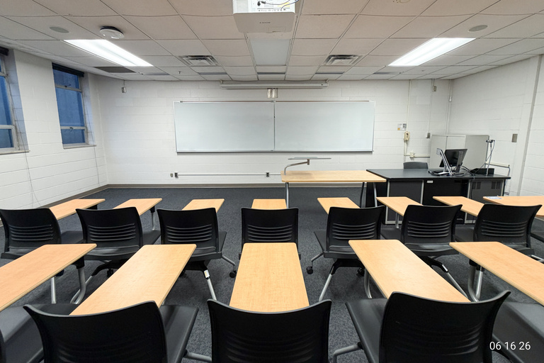 image of classroom 19 Phillips Hall