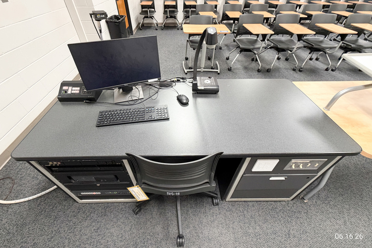 image of classroom 23 Phillips Hall