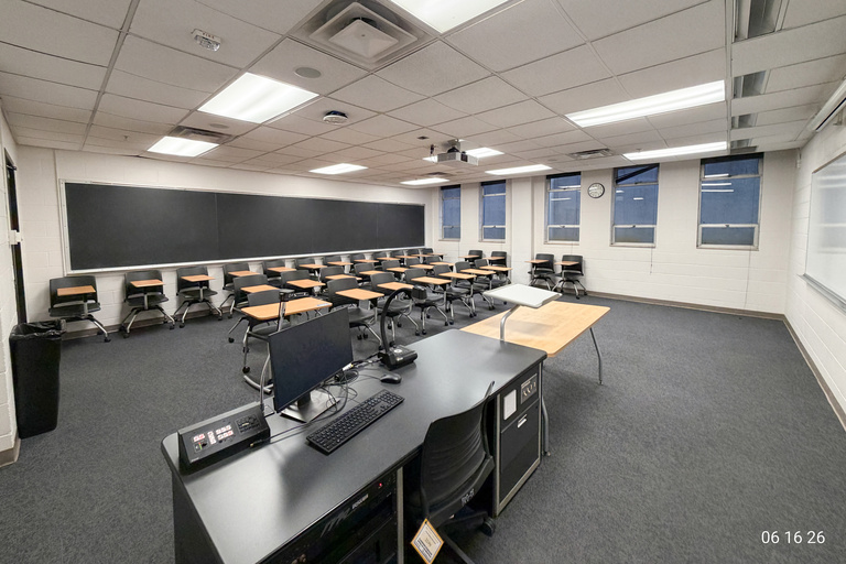 image of classroom 23 Phillips Hall