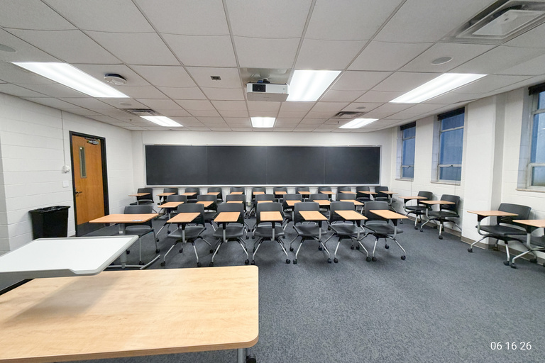 image of classroom 23 Phillips Hall