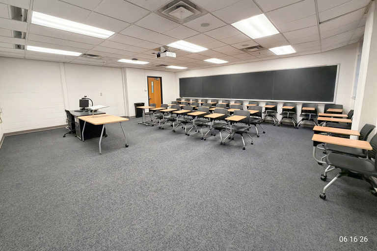 image of classroom 23 Phillips Hall