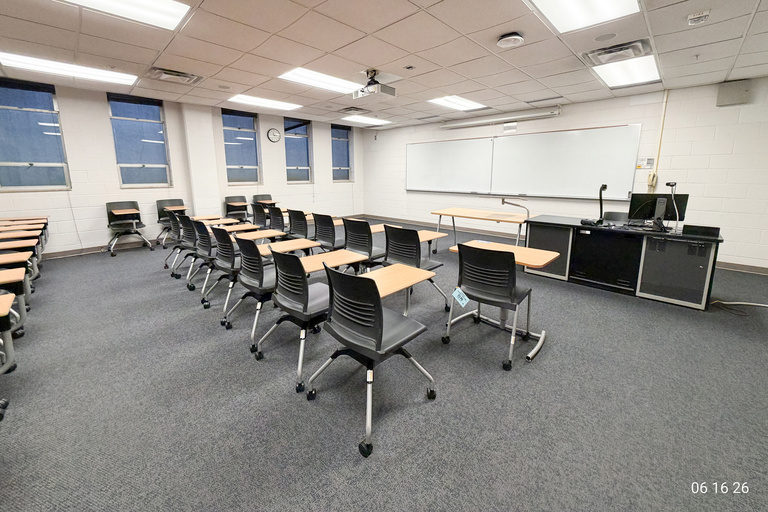 image of classroom 23 Phillips Hall